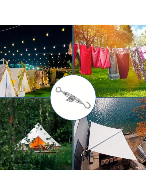 PVC Bevonatú Rozsdamentes Acél Nagy Teherbírású Kábelkötél Kerti Huzal