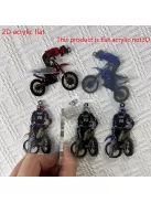 Motorkerékpáros dísz