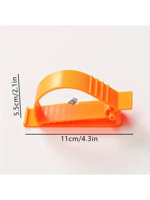 Műanyag sisak klipsz