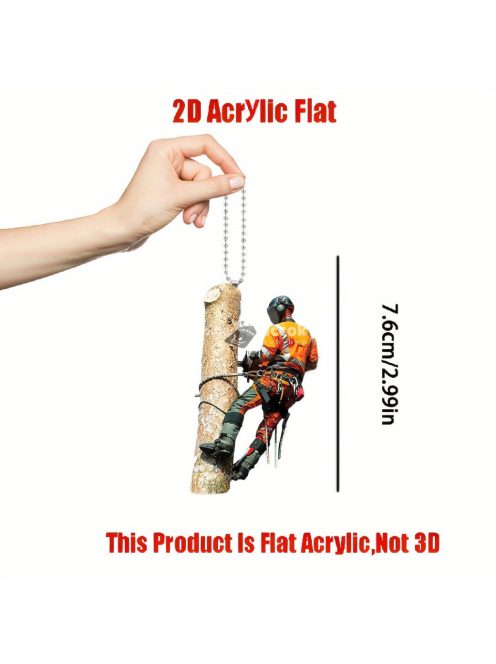 Egyedi Akril Faipari Dolgozó Dísz