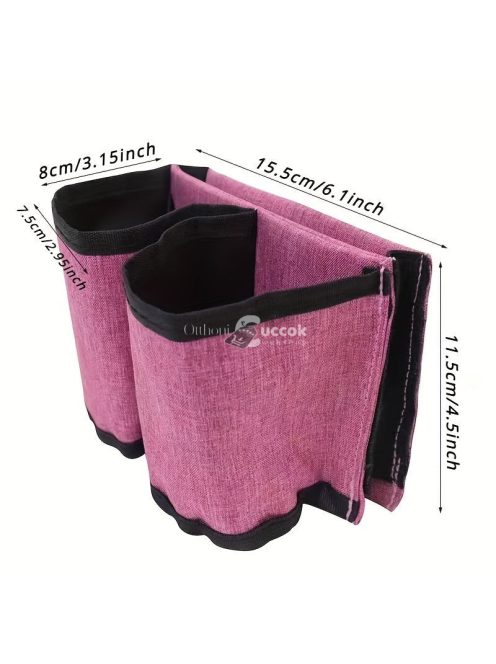 Hordozható pohárszervező bőröndhöz