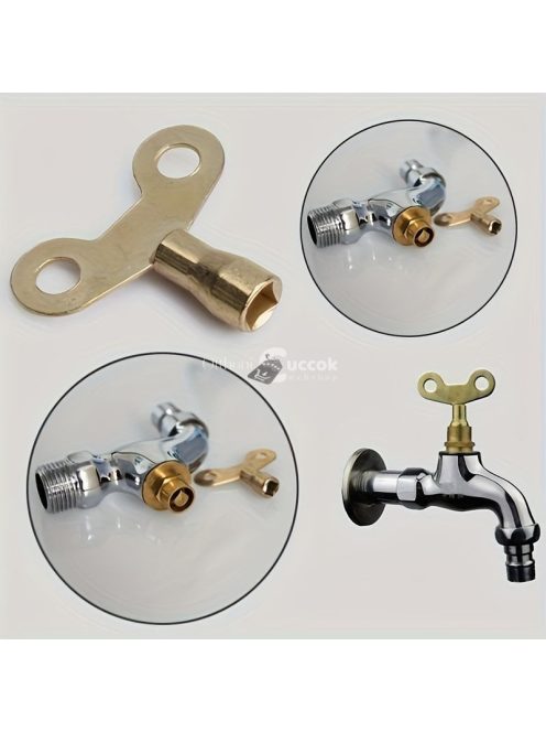 3db csaptelepkulcs, speciális csaptelep zárkulcs