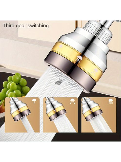 360 fokban forgatható konyhai csaptelep szűrő