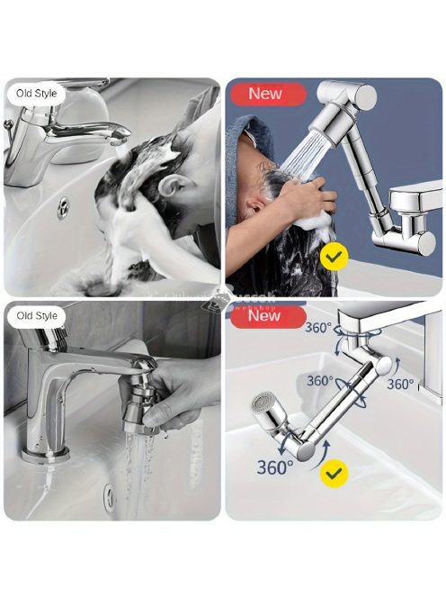 Állítható, magas ívű csaphosszabbító kar