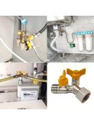 Sárgaréz 1/2 Hüvelykes Y Adagolószelep