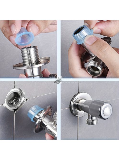 10 db szilikon csaptelep tömítő