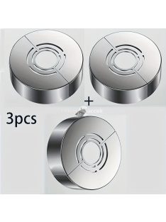   3db Magas És Vastag Osztott Típusú Zuhany Dekorációs Huzat