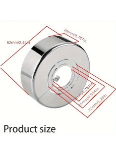   3db Magas És Vastag Osztott Típusú Zuhany Dekorációs Huzat