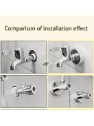 3db Magas És Vastag Osztott Típusú Zuhany Dekorációs Huzat