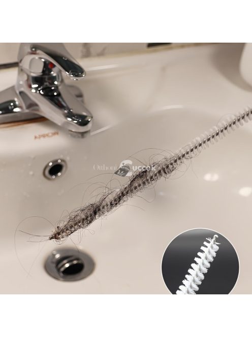 Professzionális szűrő fürdőszobai mosdókagylókhoz: Fém és műanyag konstrukció a hatékony hajszál eltávolításhoz