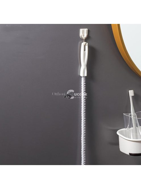 Professzionális szűrő fürdőszobai mosdókagylókhoz: Fém és műanyag konstrukció a hatékony hajszál eltávolításhoz