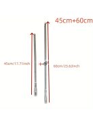 Professzionális szűrő fürdőszobai mosdókagylókhoz: Fém és műanyag konstrukció a hatékony hajszál eltávolításhoz