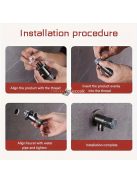 30 darabos univerzális szilikon csaptelep tömítés