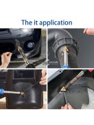 Professzionális műanyag hegesztő készlet 60 pálcával és 3 fúvókaheggyel, fém és műanyag anyaghoz