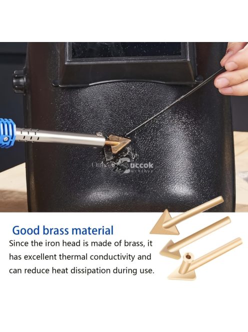 Professzionális műanyag hegesztő készlet 60 pálcával és 3 fúvókaheggyel, fém és műanyag anyaghoz