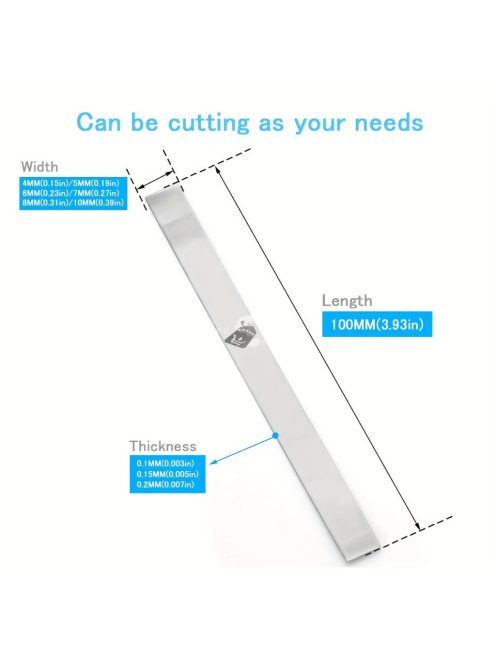 100db tiszta nikkel csík