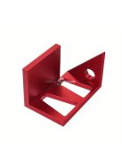 Alumíniumötvözet Középső Vonalzó, 45/90 Fokos Többfunkciós Jelölőmérő