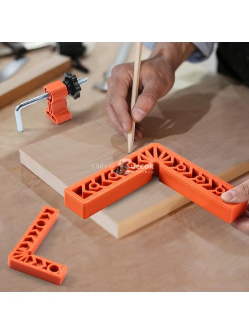 1 Készlet 90 Fokos Derékszögű Pozicionáló Vonalzó