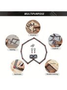 Shawty Multi Angle Mérővonalzó, Alumínium Ötvözet Teljes Fém Nyitó Lokátor