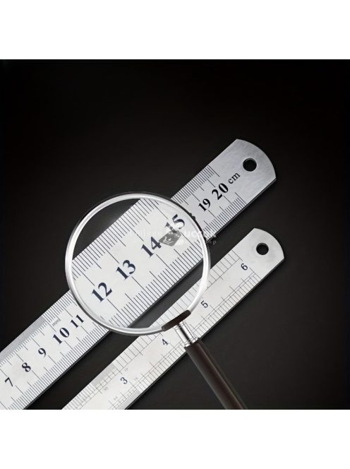 1db szénacél vonalzó határoló blokk