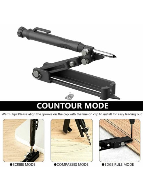 1db többfunkciós írószerszám: tökéletes burkoláshoz, famegmunkáláshoz és körvonalakhoz!