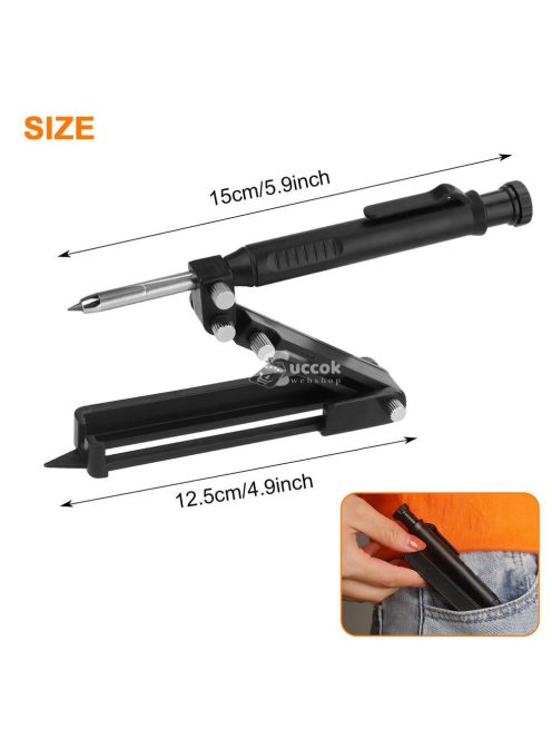 1db többfunkciós írószerszám: tökéletes burkoláshoz, famegmunkáláshoz és körvonalakhoz!