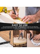 1db többfunkciós írószerszám: tökéletes burkoláshoz, famegmunkáláshoz és körvonalakhoz!