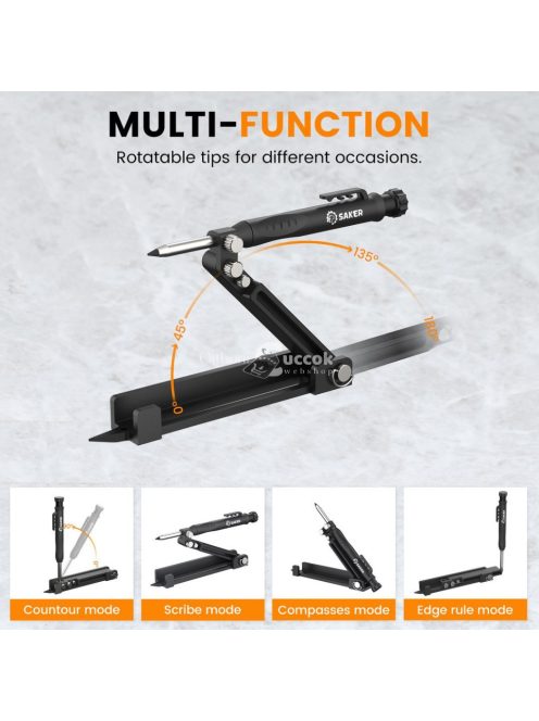 1db többfunkciós írószerszám: tökéletes burkoláshoz, famegmunkáláshoz és körvonalakhoz!