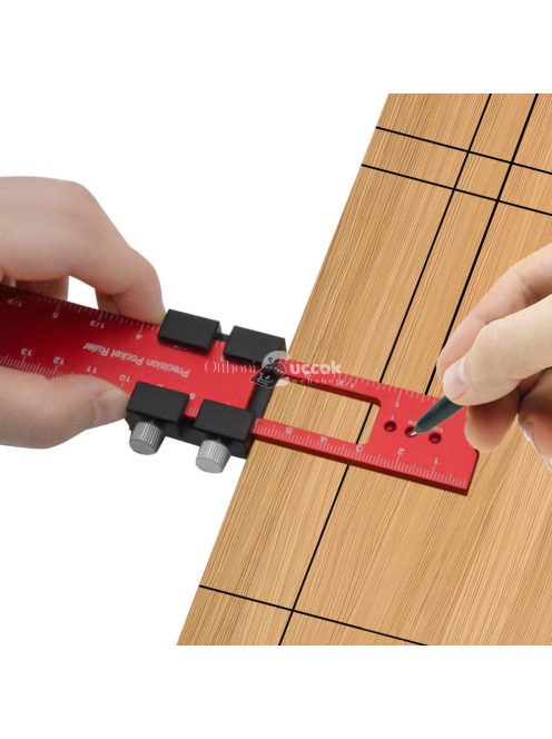 3db Famegmunkálási alumínium csúszó vonalzó