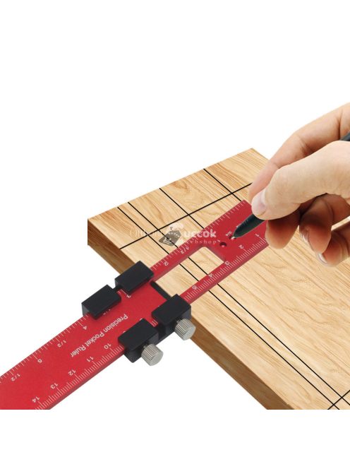 3db Famegmunkálási alumínium csúszó vonalzó