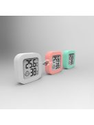 Mosolyfigurás mini LCD-kijelzős digitális hőmérő