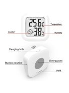 Mosolyfigurás mini LCD-kijelzős digitális hőmérő