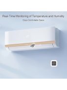 Mosolyfigurás mini LCD-kijelzős digitális hőmérő