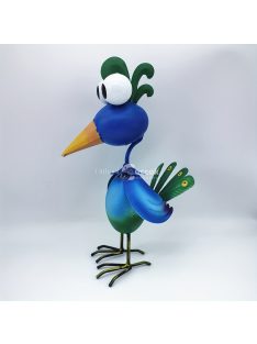 Páva Fém Kerti Dekoráció