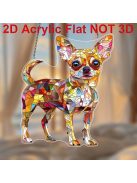 akril, csivava napfogó kerti dekoráció