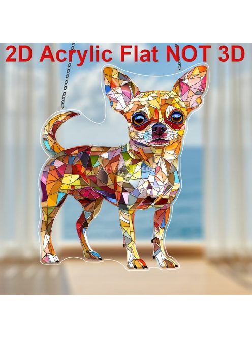 akril, csivava napfogó kerti dekoráció