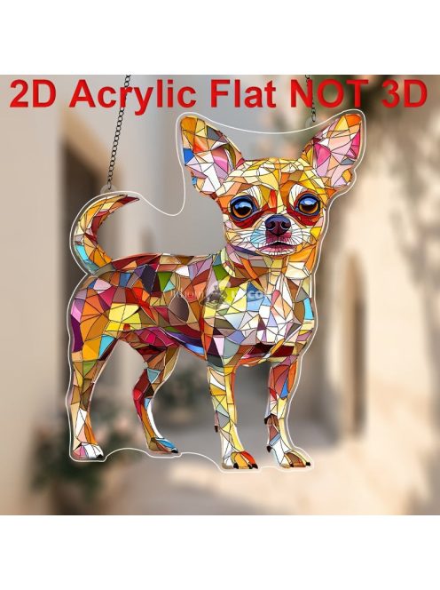 akril, csivava napfogó kerti dekoráció