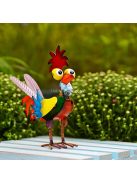 Fém Kakas Kültéri Dísz