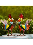 Fém Kakas Kültéri Dísz