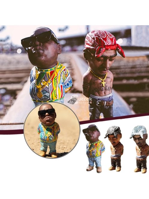 Egyedi rapper figurák