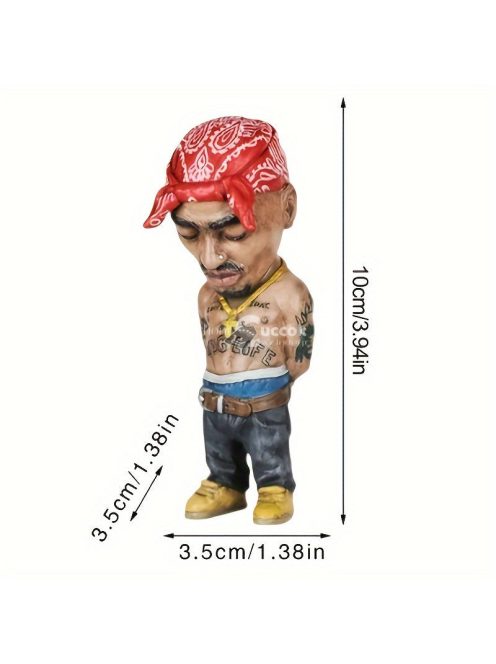 Egyedi rapper figurák