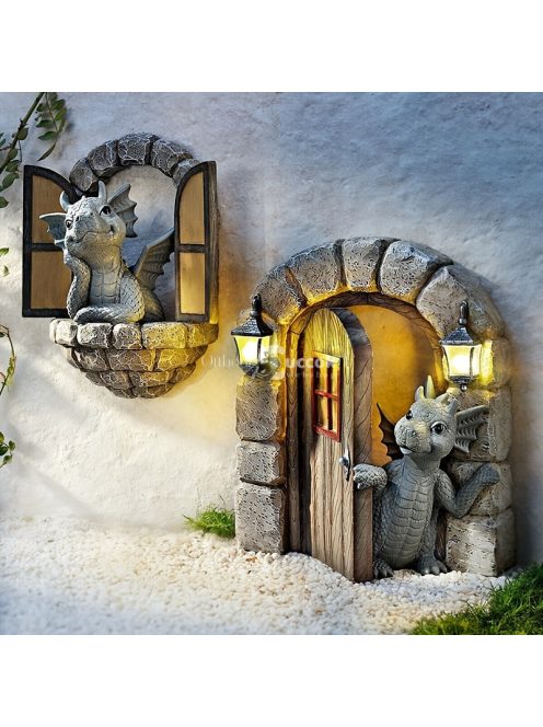 Dinoszaurusz kerti szobor