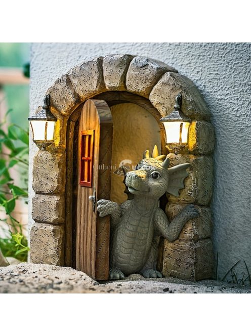 Dinoszaurusz kerti szobor