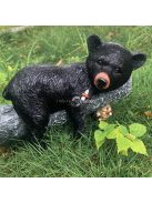 Fekete medve kerti dísz