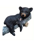 Fekete medve kerti dísz
