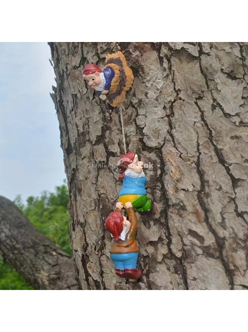 3db Mászó Manó Dekoráció