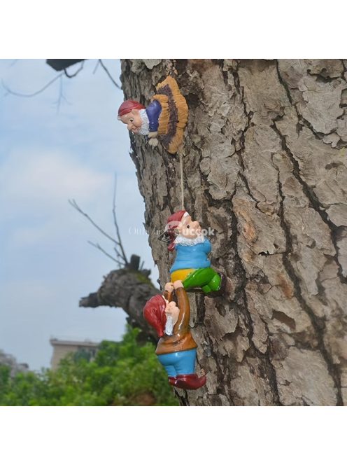 3db Mászó Manó Dekoráció