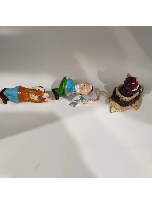 3db Mászó Manó Dekoráció