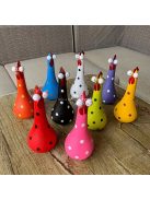 Vicces csirke kerti dekoráció