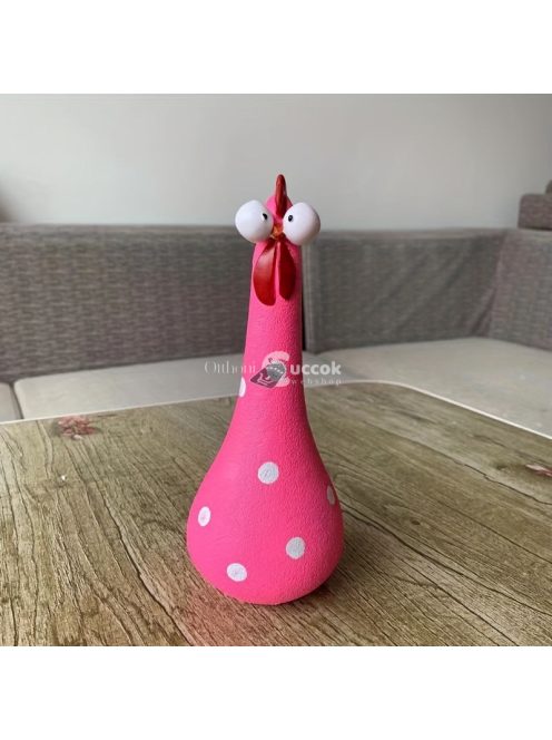 Vicces csirke kerti dekoráció